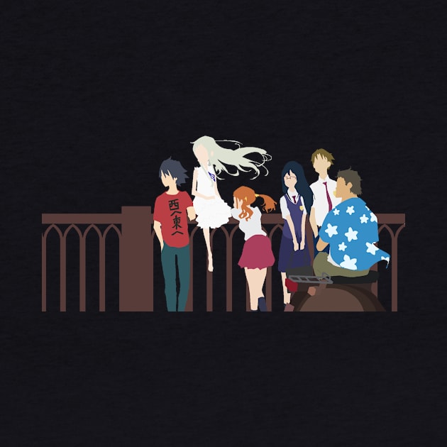 Anohana Group Minimalist by KokoroPopShop